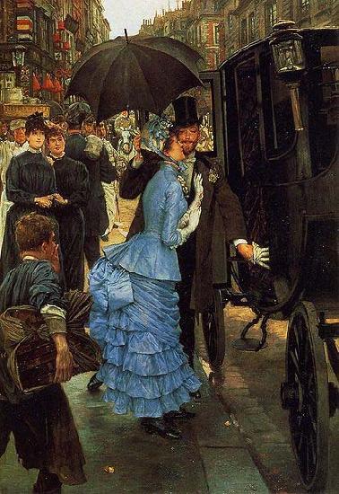 James Tissot The Bridesmaid, oil painting picture